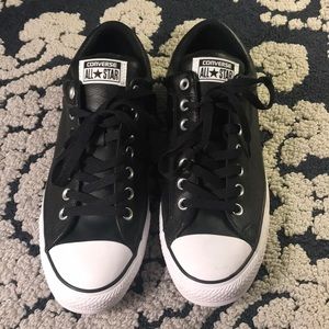Leather converse
